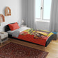 Afro Senegal Independence Day Bedding Set 65th Anniversary - Kente Pattern