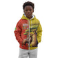 Afro Senegal Independence Day Kid Hoodie 65th Anniversary - Kente Pattern
