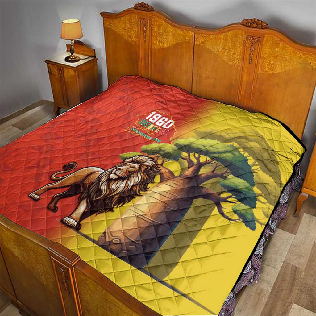 Afro Senegal Independence Day Quilt 65th Anniversary - Kente Pattern