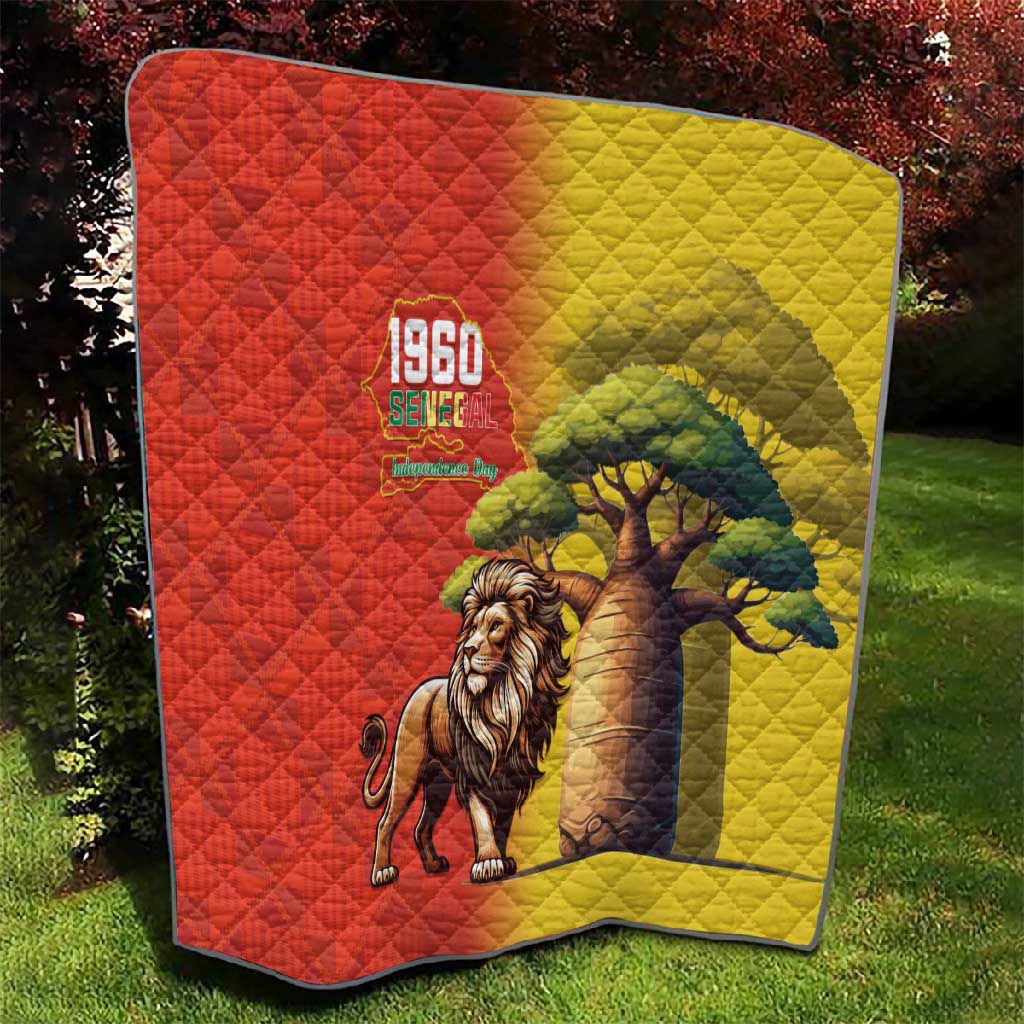 Afro Senegal Independence Day Quilt 65th Anniversary - Kente Pattern