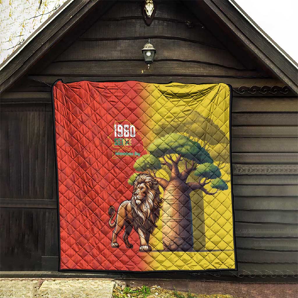 Afro Senegal Independence Day Quilt 65th Anniversary - Kente Pattern