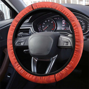 Afro Senegal Independence Day Steering Wheel Cover 65th Anniversary - Kente Pattern