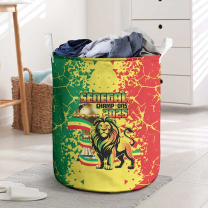 Senegal Football Laundry Basket We Are the Champions