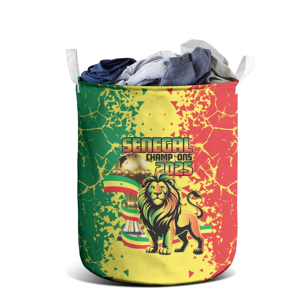 Senegal Football Laundry Basket We Are the Champions