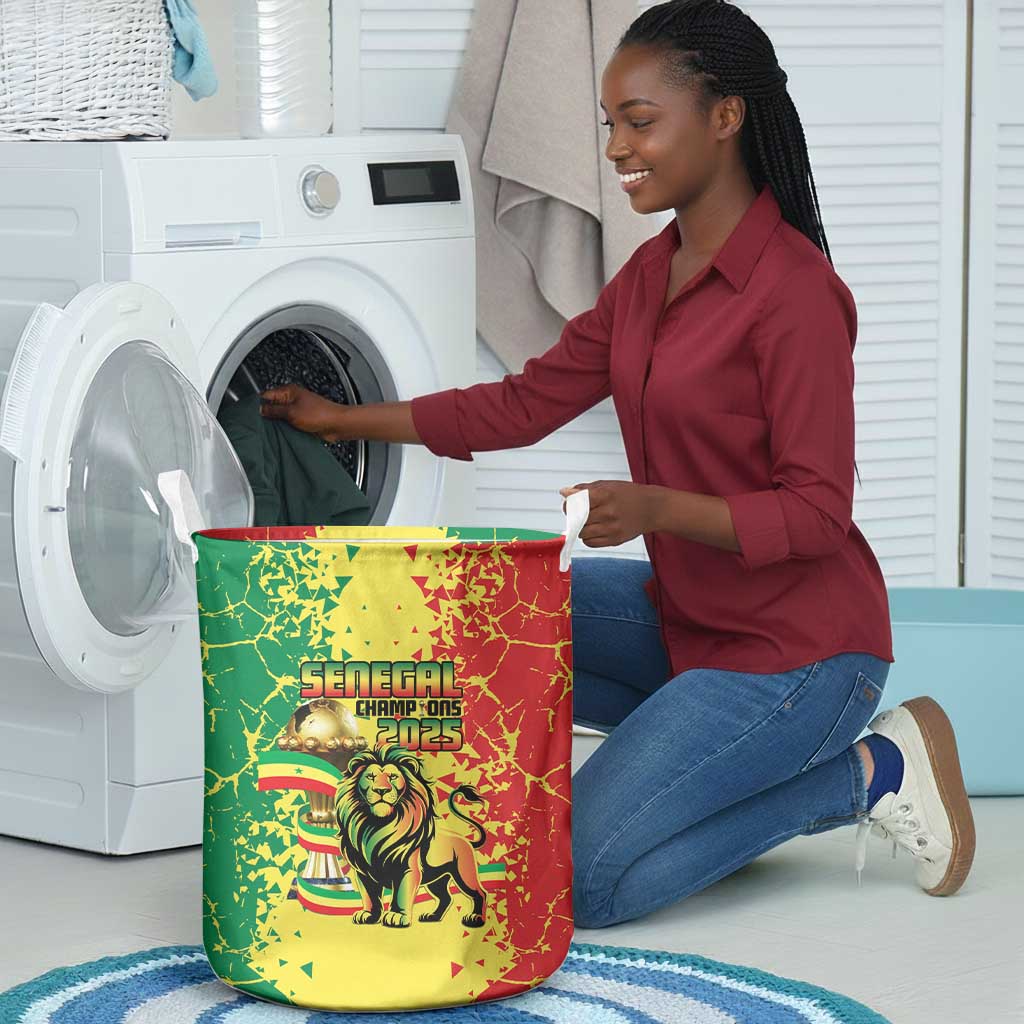Senegal Football Laundry Basket We Are the Champions