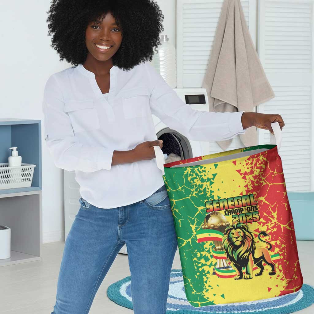 Senegal Football Laundry Basket We Are the Champions