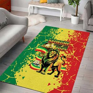 Senegal Football Area Rug We Are the Champions