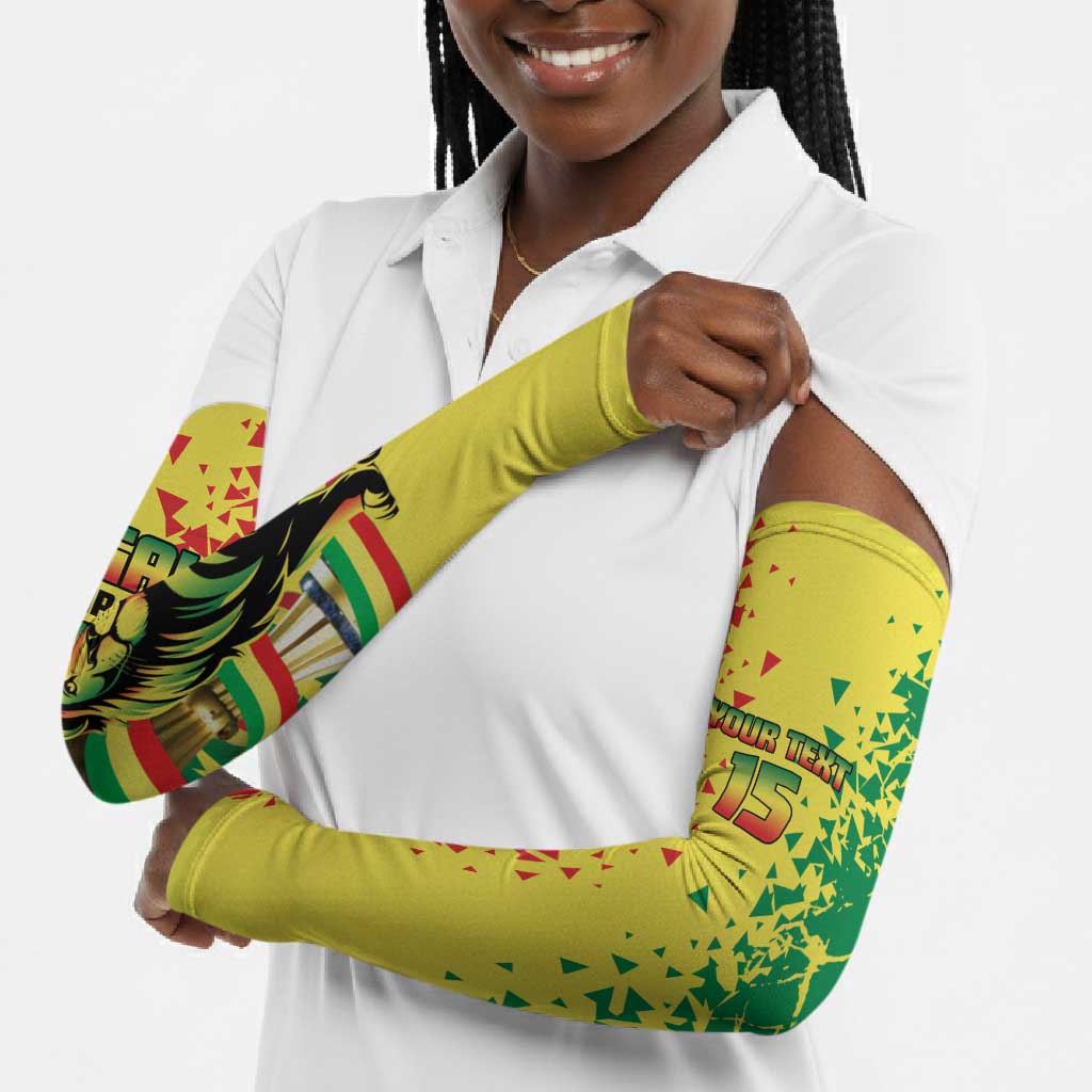 Custom Senegal Football Arm Sleeves We Are the Champions