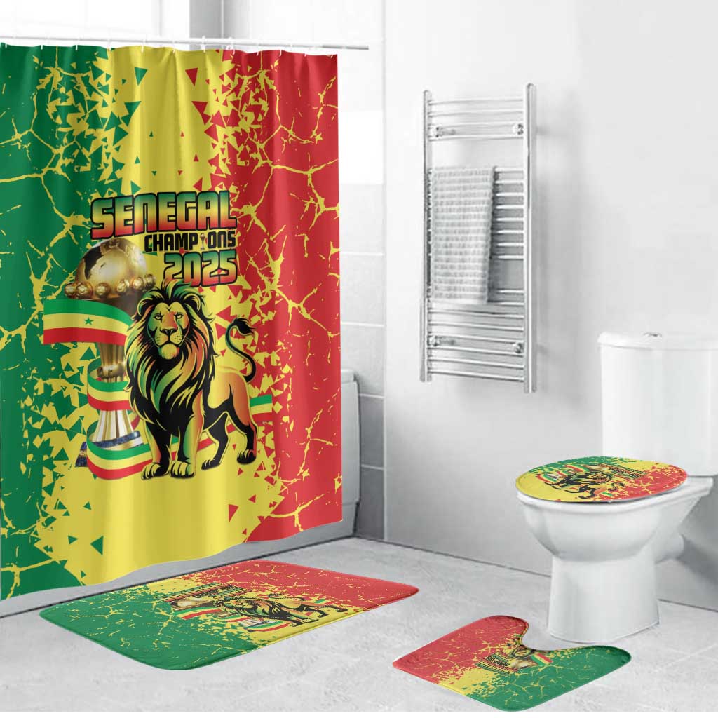 Senegal Football Bathroom Set We Are the Champions