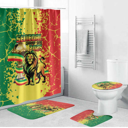 Senegal Football Bathroom Set We Are the Champions