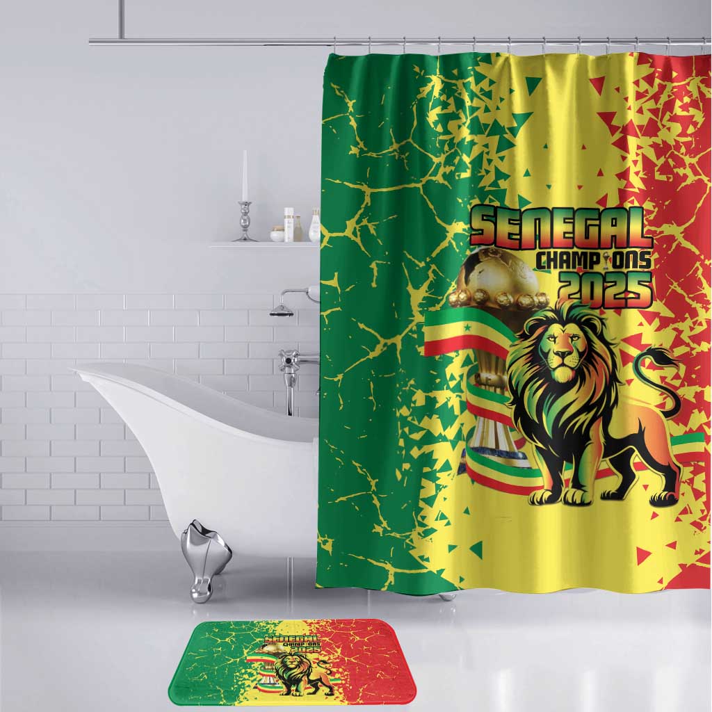 Senegal Football Bathroom Set We Are the Champions