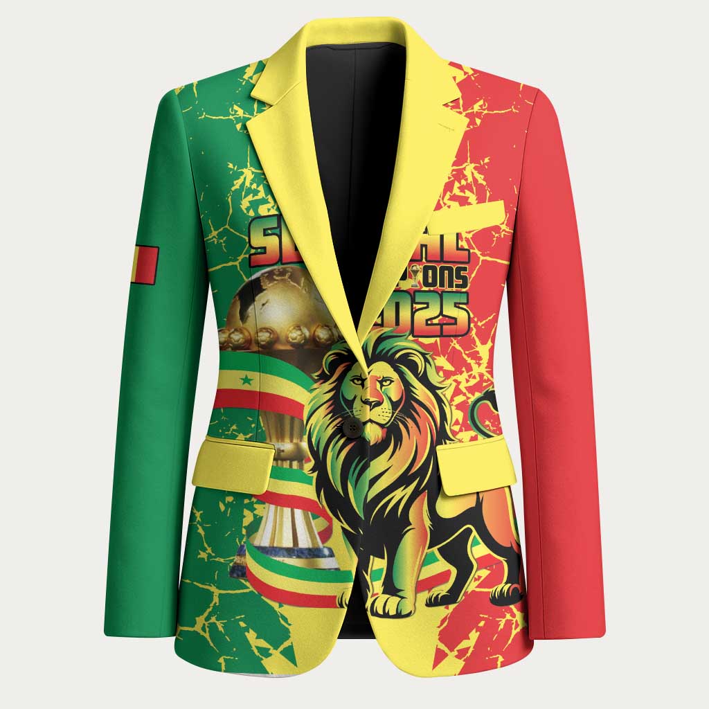 Custom Senegal Football Blazer We Are the Champions