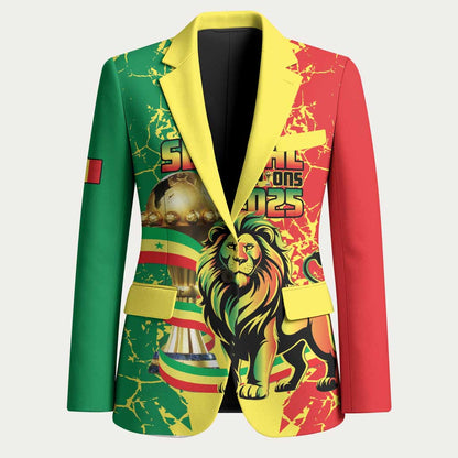 Custom Senegal Football Blazer We Are the Champions