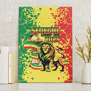Senegal Football Canvas Wall Art We Are the Champions