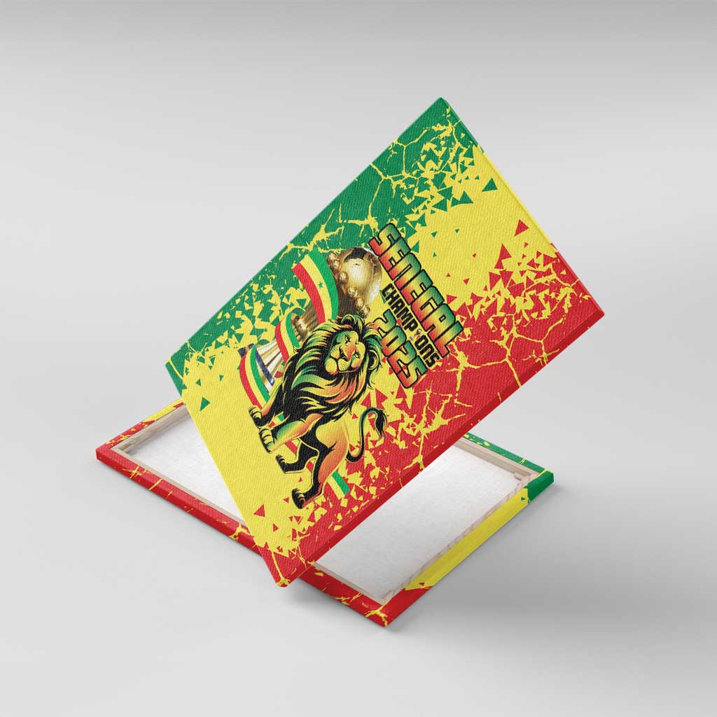 Senegal Football Canvas Wall Art We Are the Champions