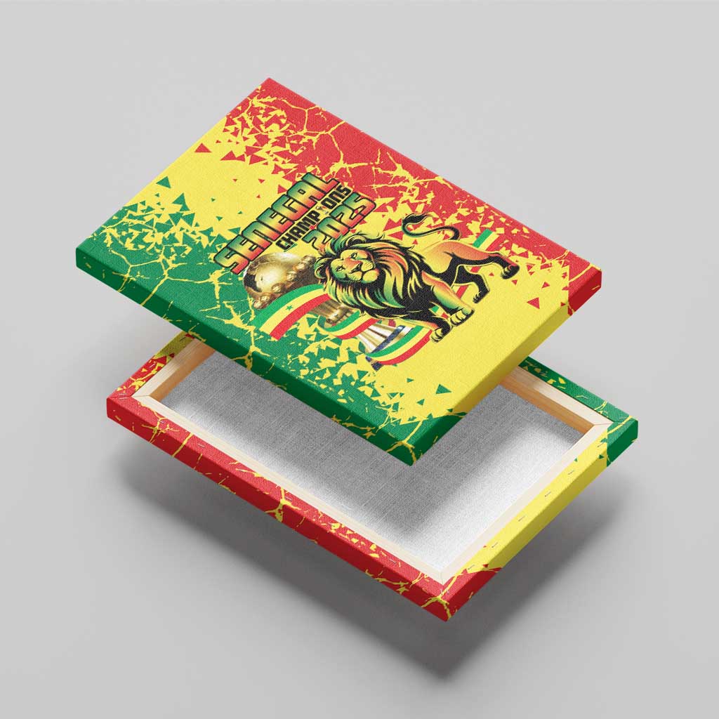 Senegal Football Canvas Wall Art We Are the Champions