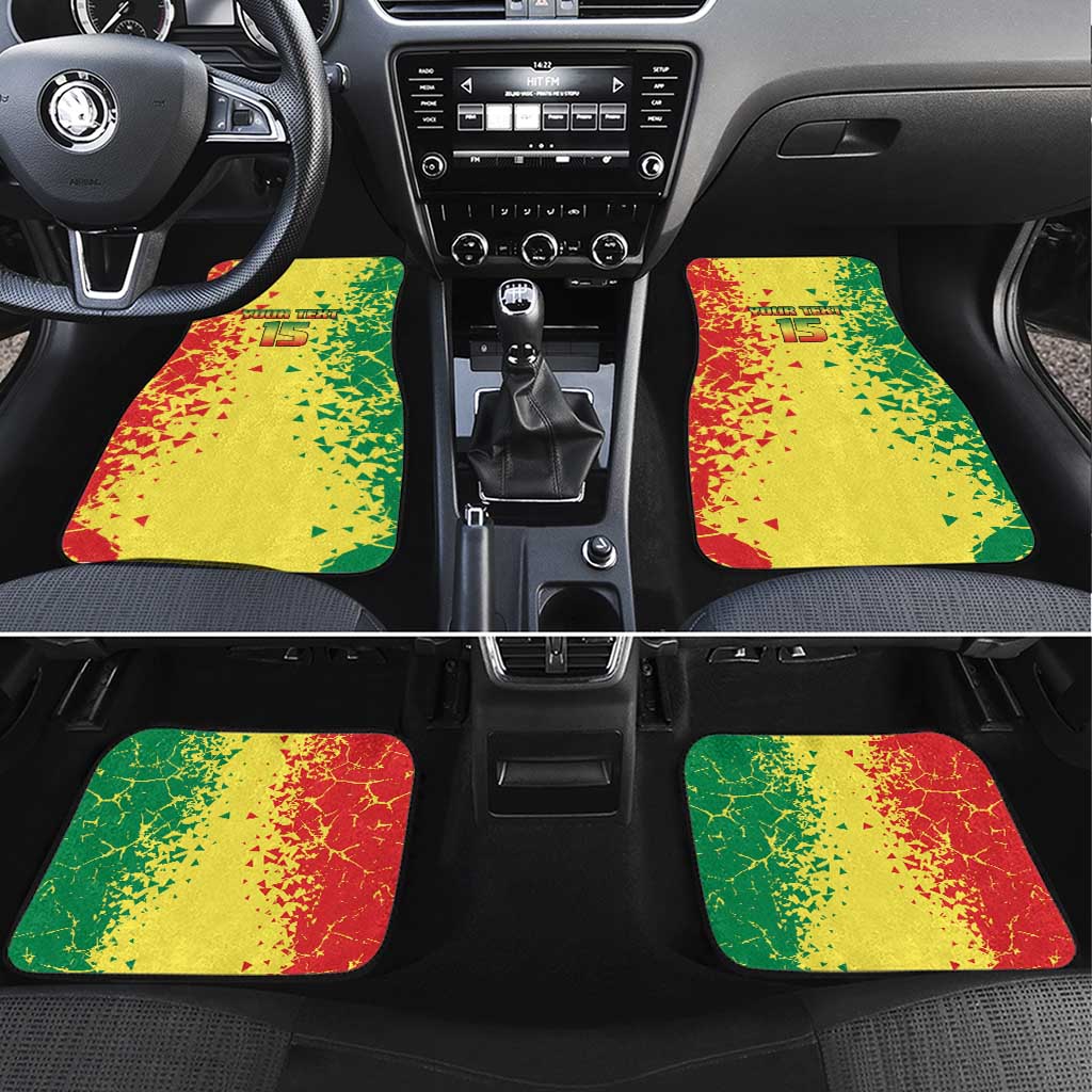 Custom Senegal Football Car Mats We Are the Champions