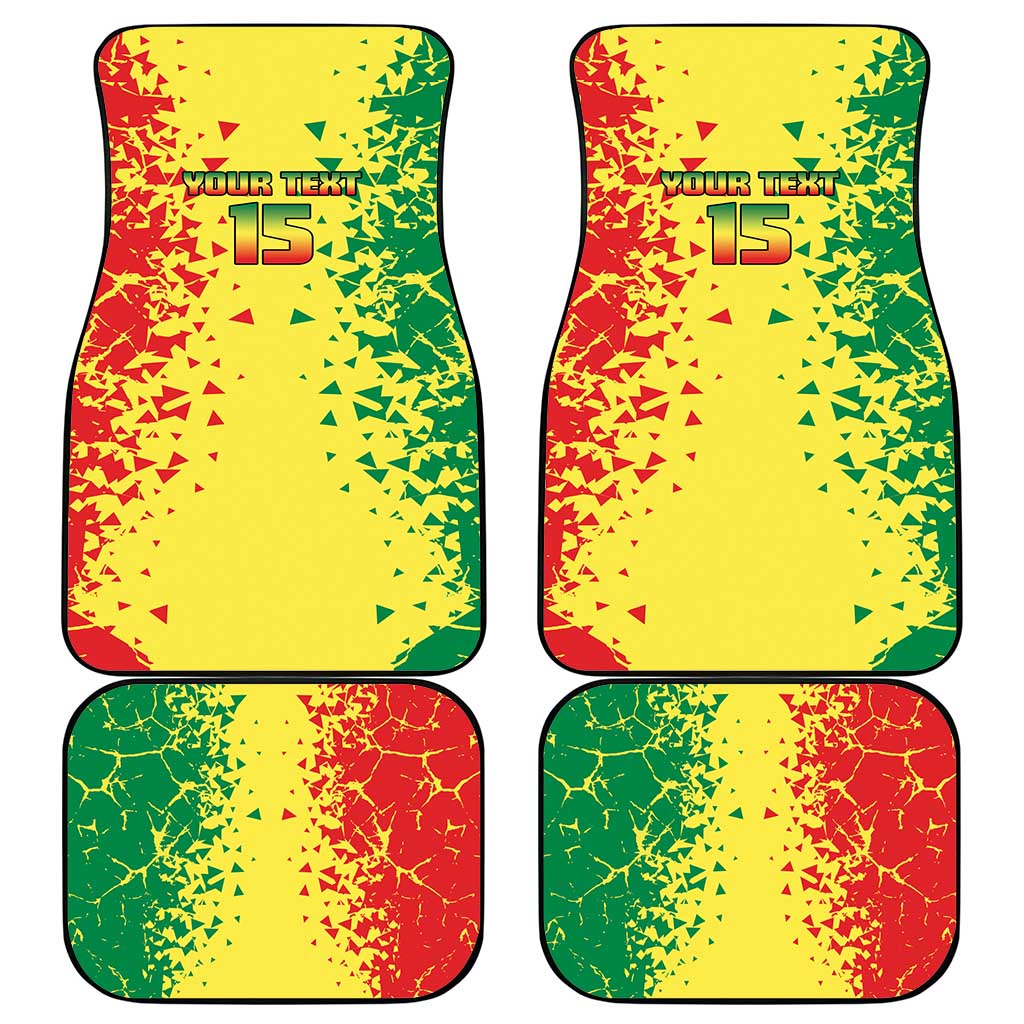 Custom Senegal Football Car Mats We Are the Champions