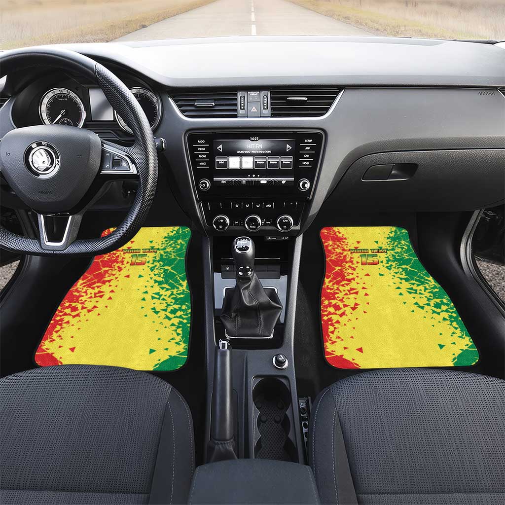Custom Senegal Football Car Mats We Are the Champions