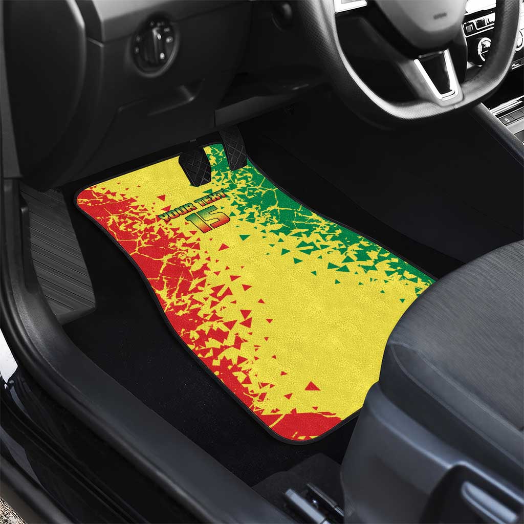 Custom Senegal Football Car Mats We Are the Champions