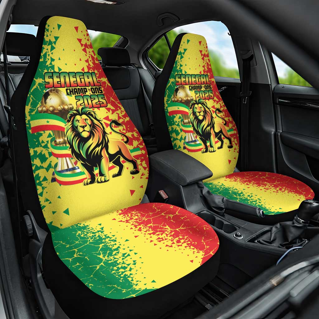 Senegal Football Car Seat Cover We Are the Champions