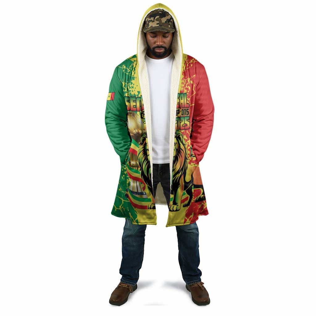 Custom Senegal Football Cloak We Are the Champions