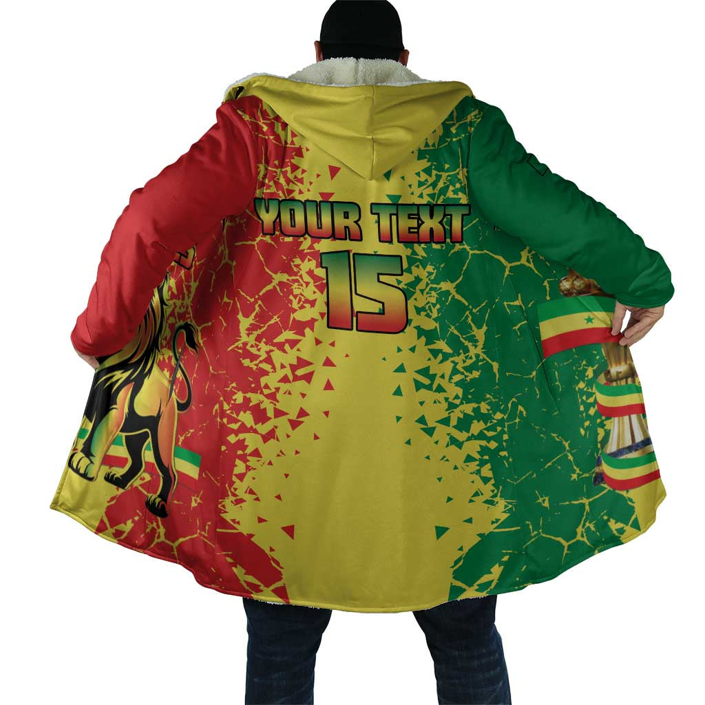 Custom Senegal Football Cloak We Are the Champions
