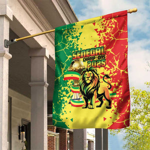 Senegal Football Garden Flag We Are the Champions