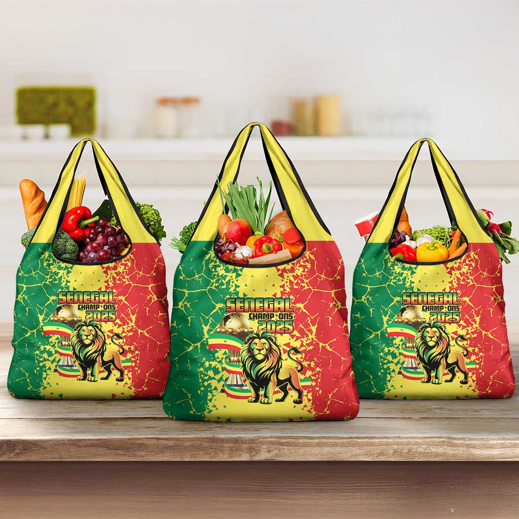 Senegal Football Grocery Bag We Are the Champions