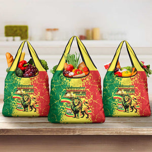 Senegal Football Grocery Bag We Are the Champions