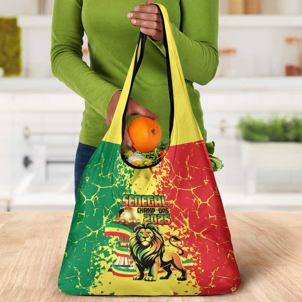 Senegal Football Grocery Bag We Are the Champions