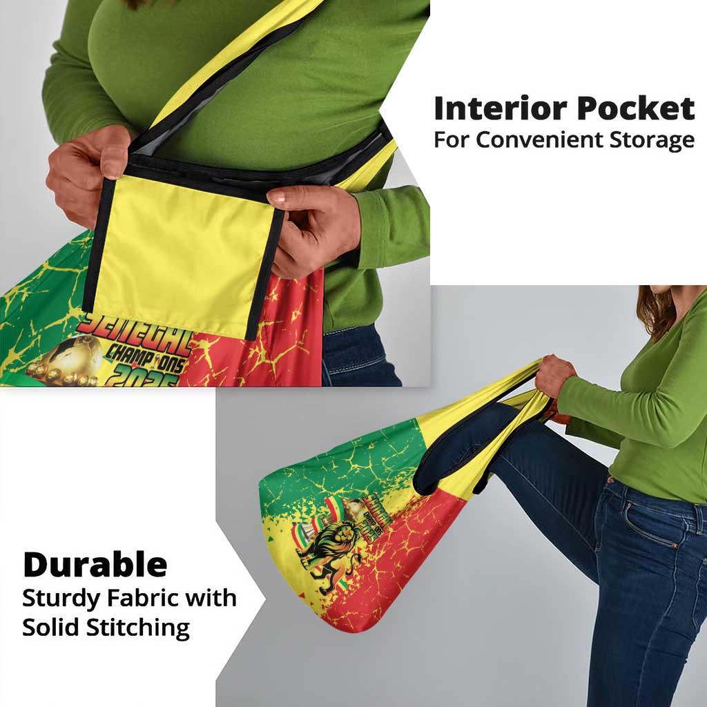 Senegal Football Grocery Bag We Are the Champions