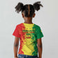 Custom Senegal Football Kid T shirt We Are the Champions