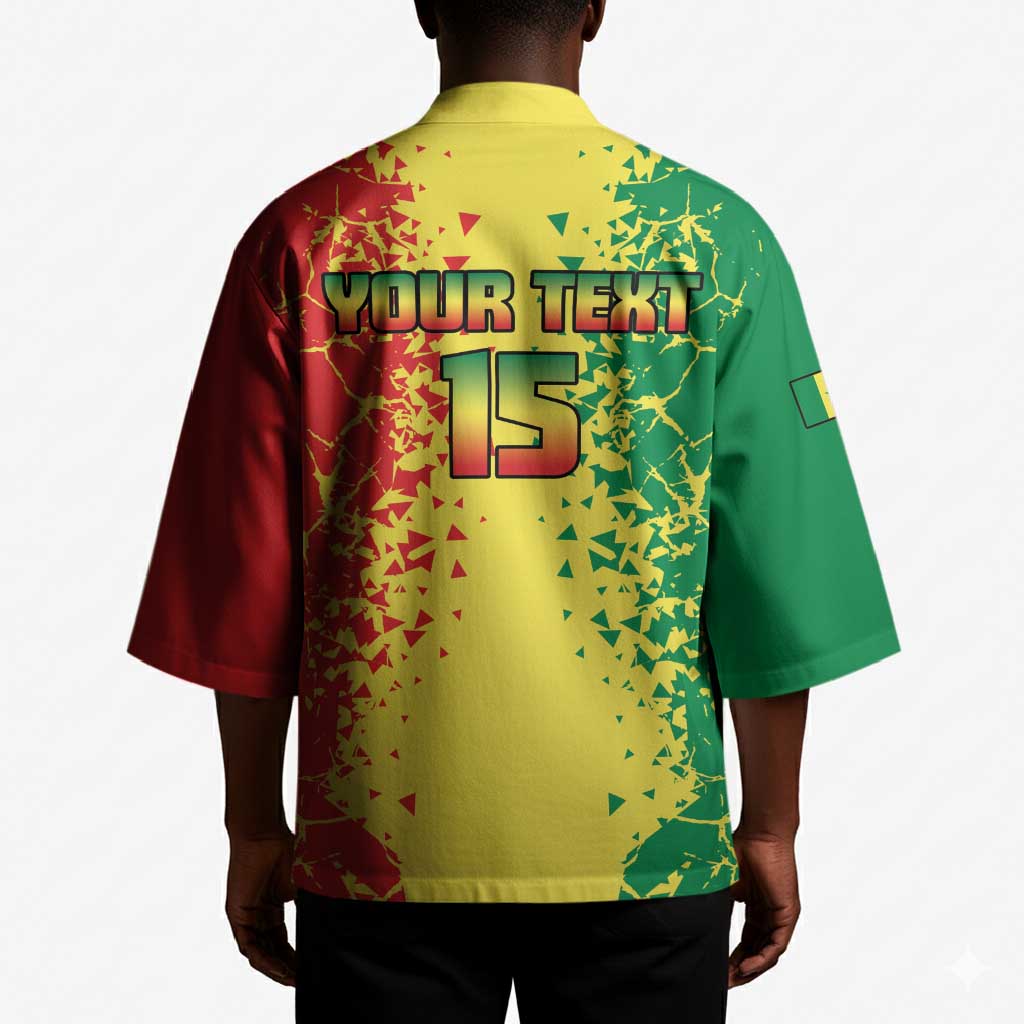 Custom Senegal Football Kimono We Are the Champions