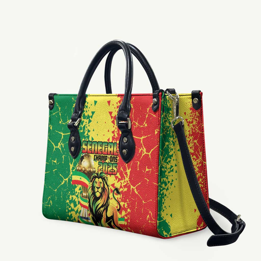 Senegal Football Leather Bag We Are the Champions