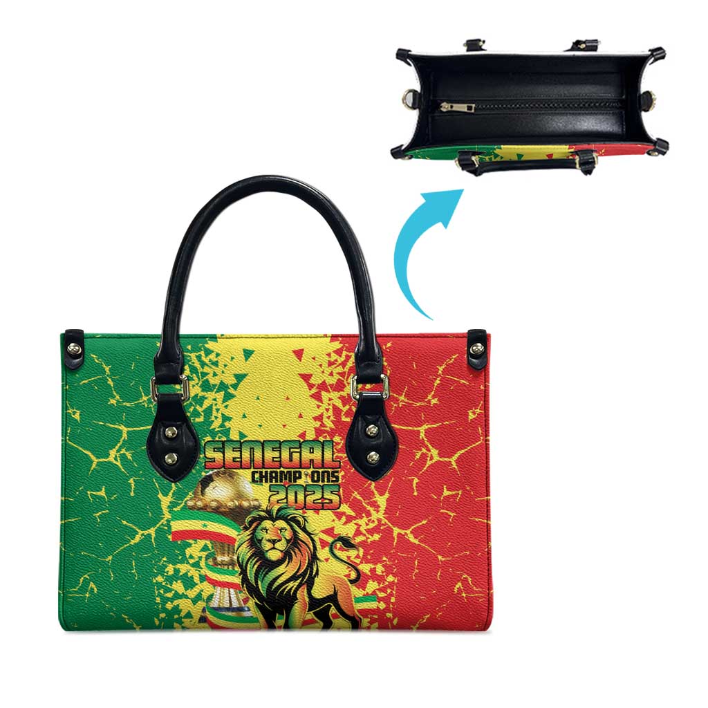 Senegal Football Leather Bag We Are the Champions