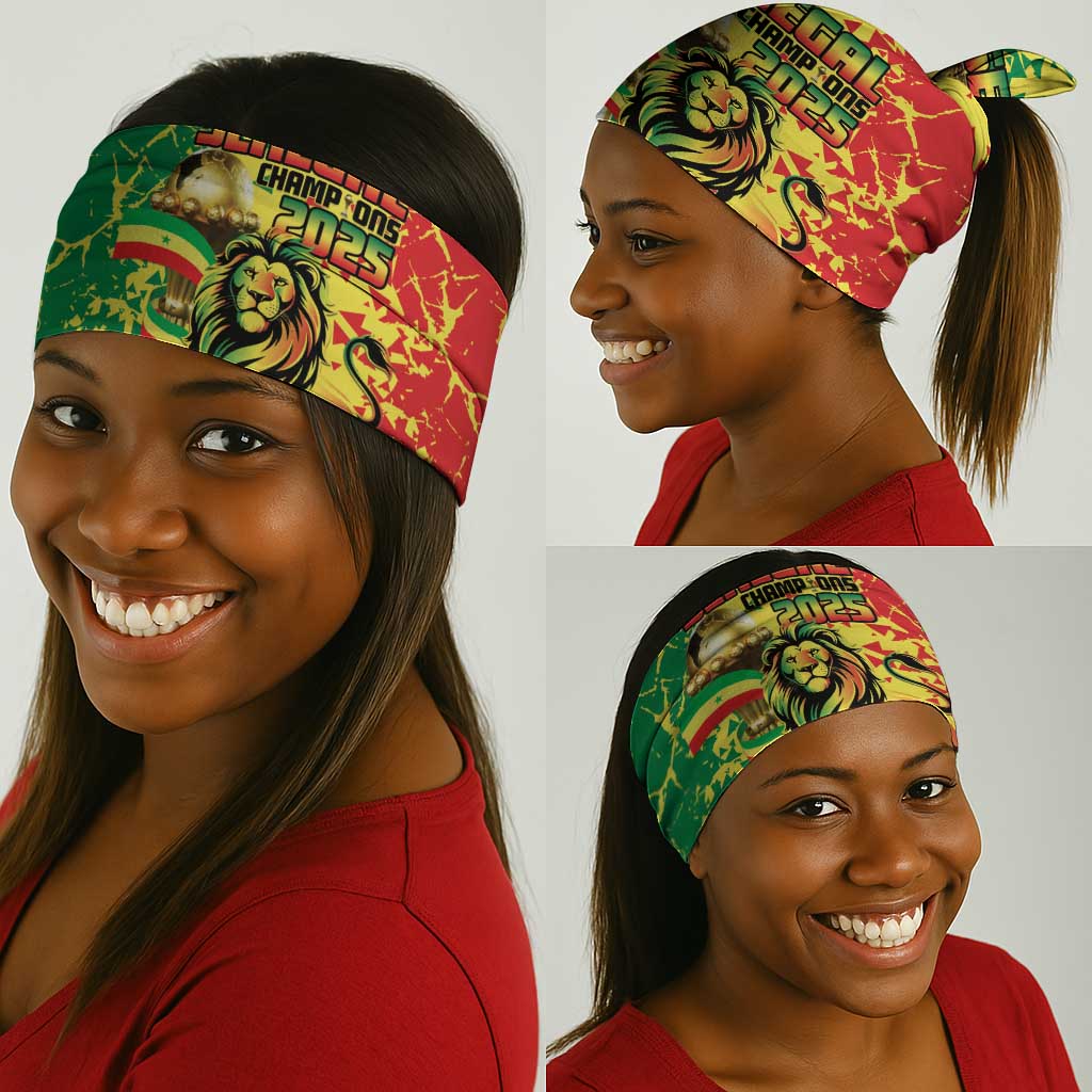 Senegal Football Neck Gaiter We Are the Champions