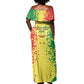 Custom Senegal Football Off Shoulder Maxi Dress We Are the Champions