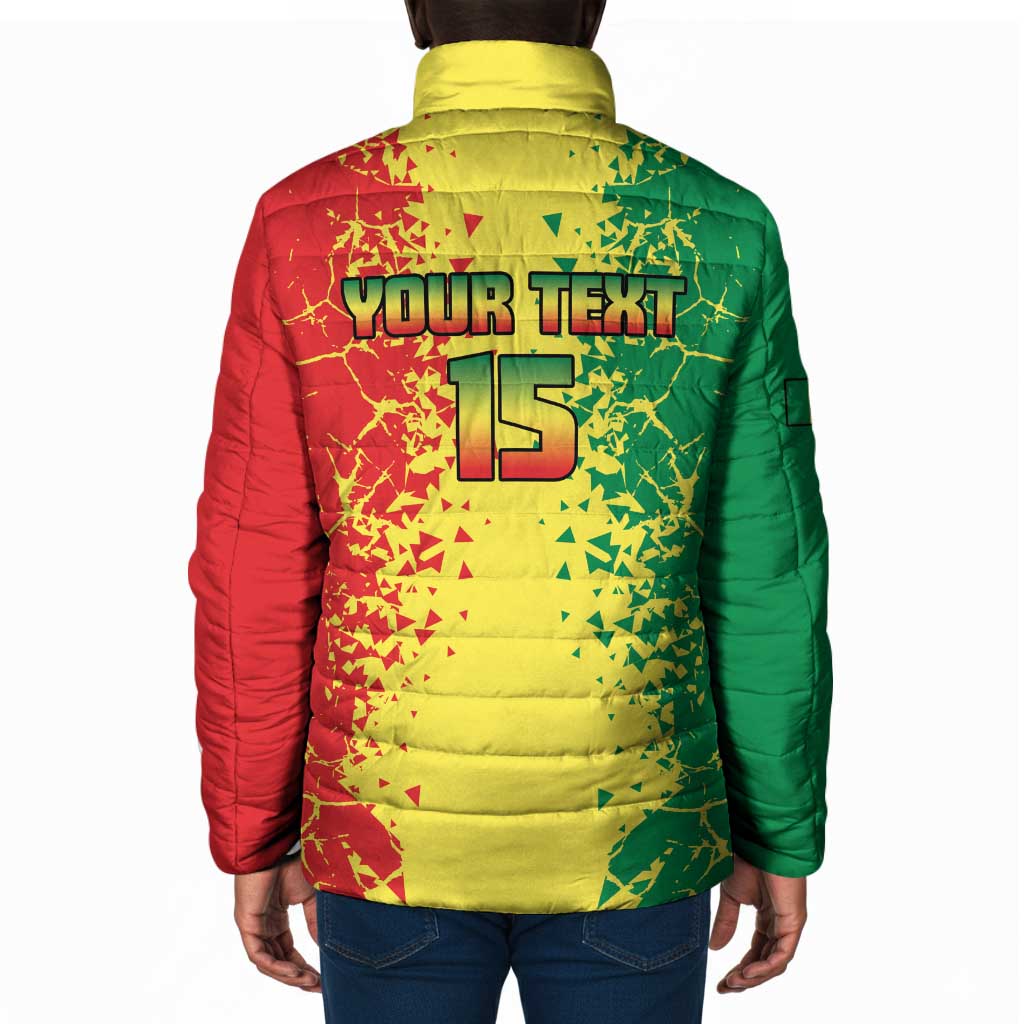 Custom Senegal Football Padded Jacket We Are the Champions