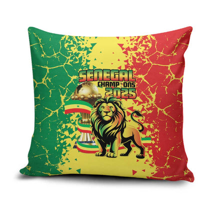 Senegal Football Pillow Cover We Are the Champions