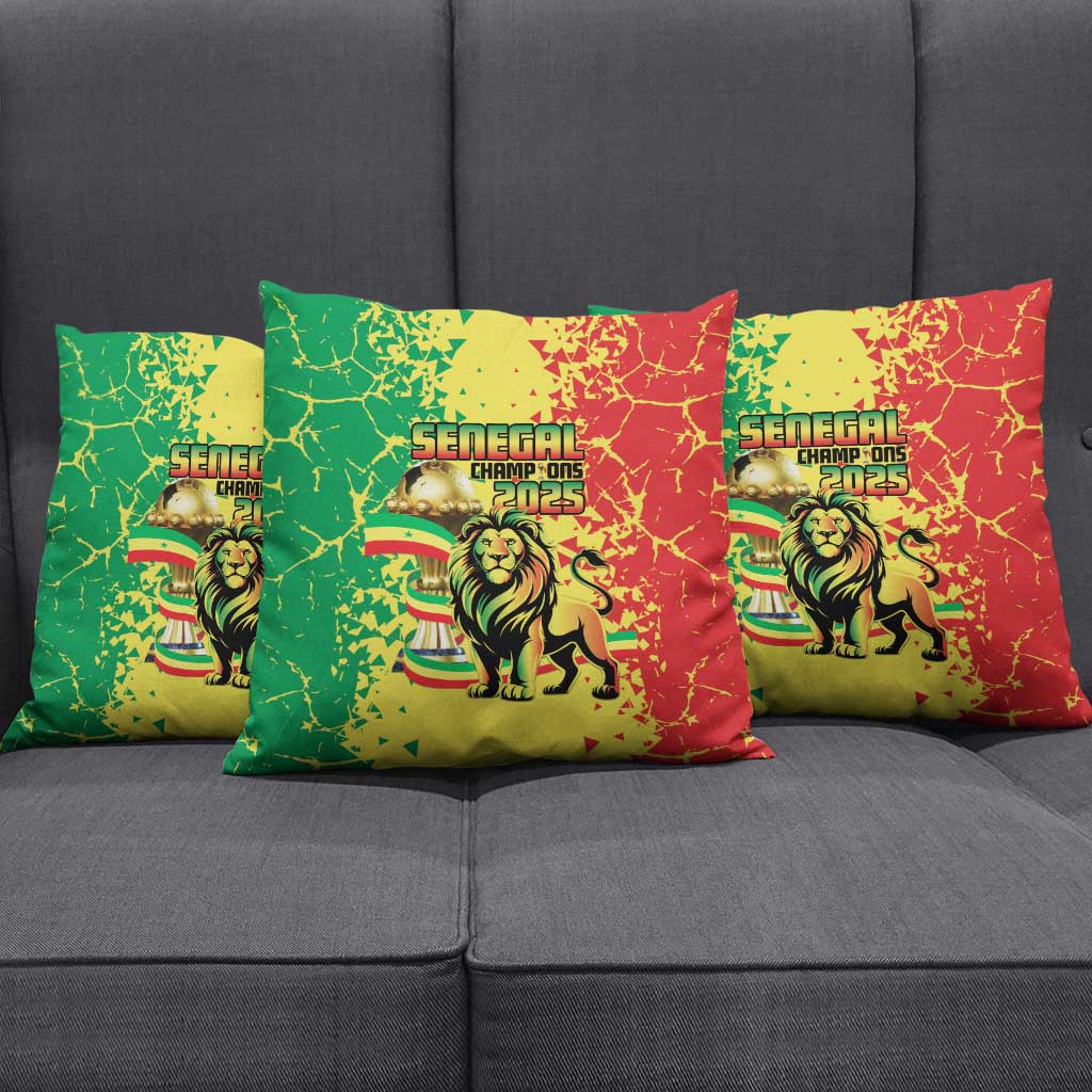 Senegal Football Pillow Cover We Are the Champions