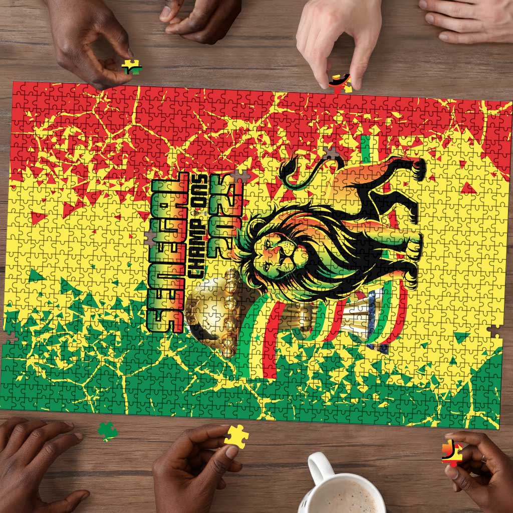 Senegal Football Puzzle We Are the Champions