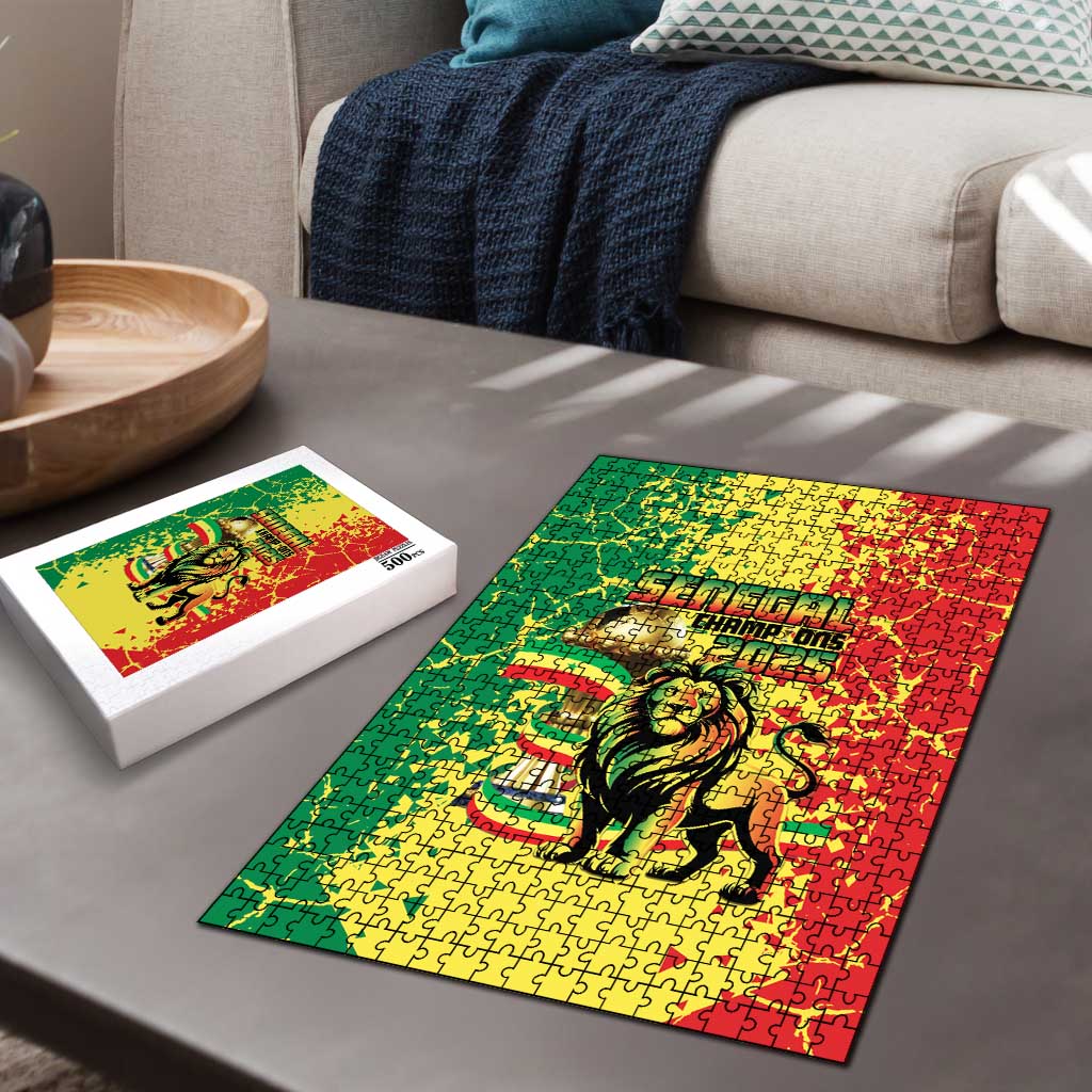 Senegal Football Puzzle We Are the Champions