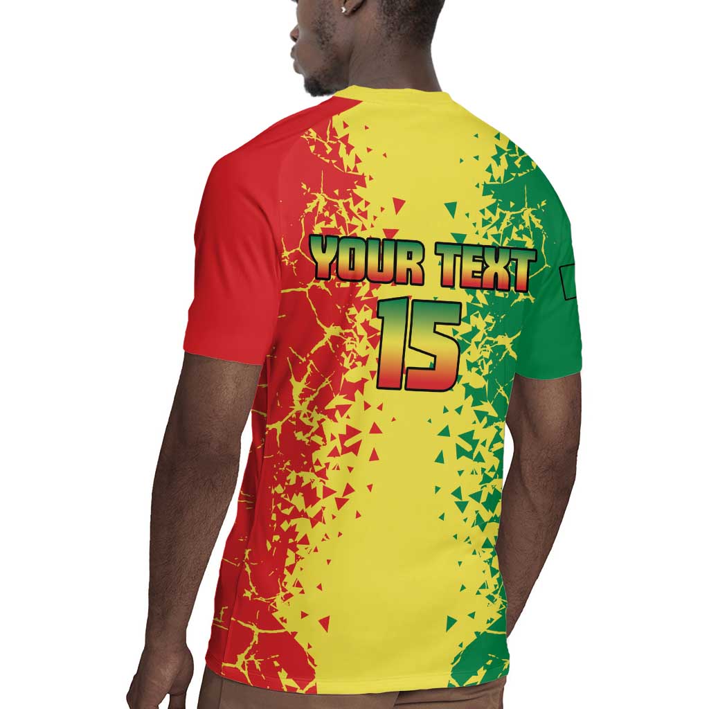 Custom Senegal Football Rugby Jersey We Are the Champions