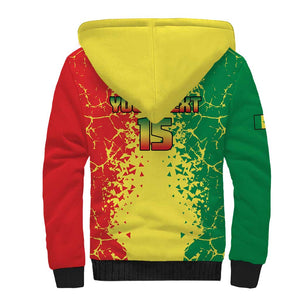 Custom Senegal Football Sherpa Hoodie We Are the Champions