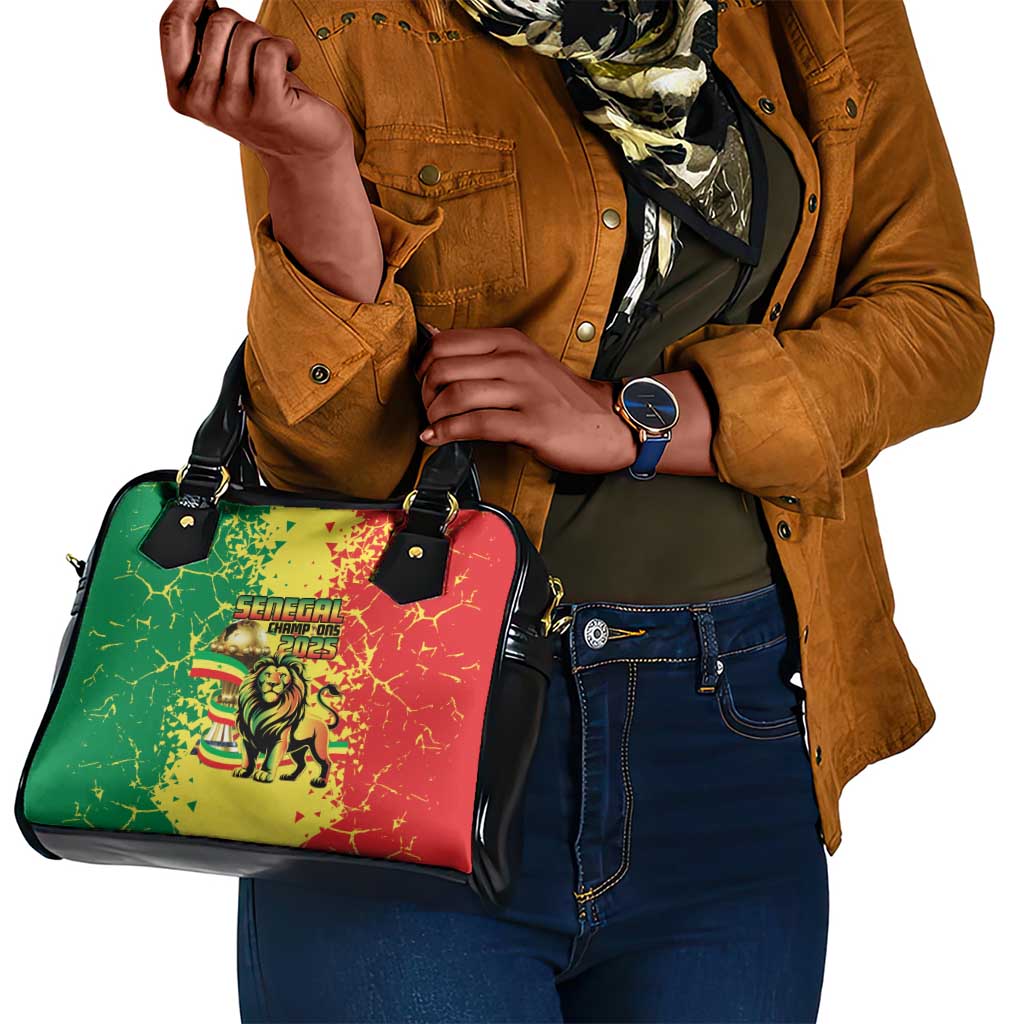 Senegal Football Shoulder Handbag We Are the Champions