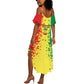 Custom Senegal Football Summer Maxi Dress We Are the Champions