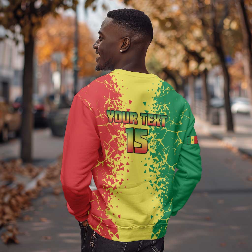 Custom Senegal Football Sweatshirt We Are the Champions