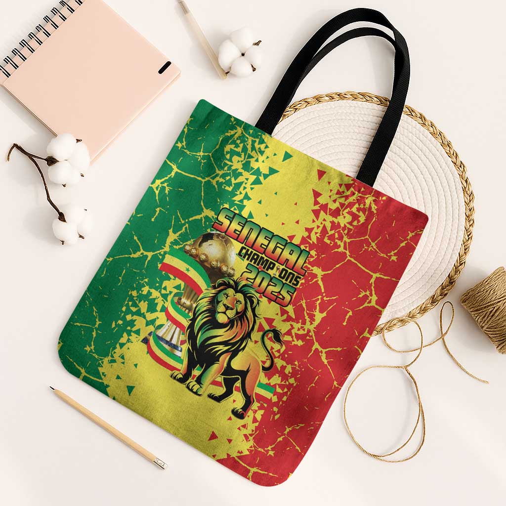 Senegal Football Tote Bag We Are the Champions