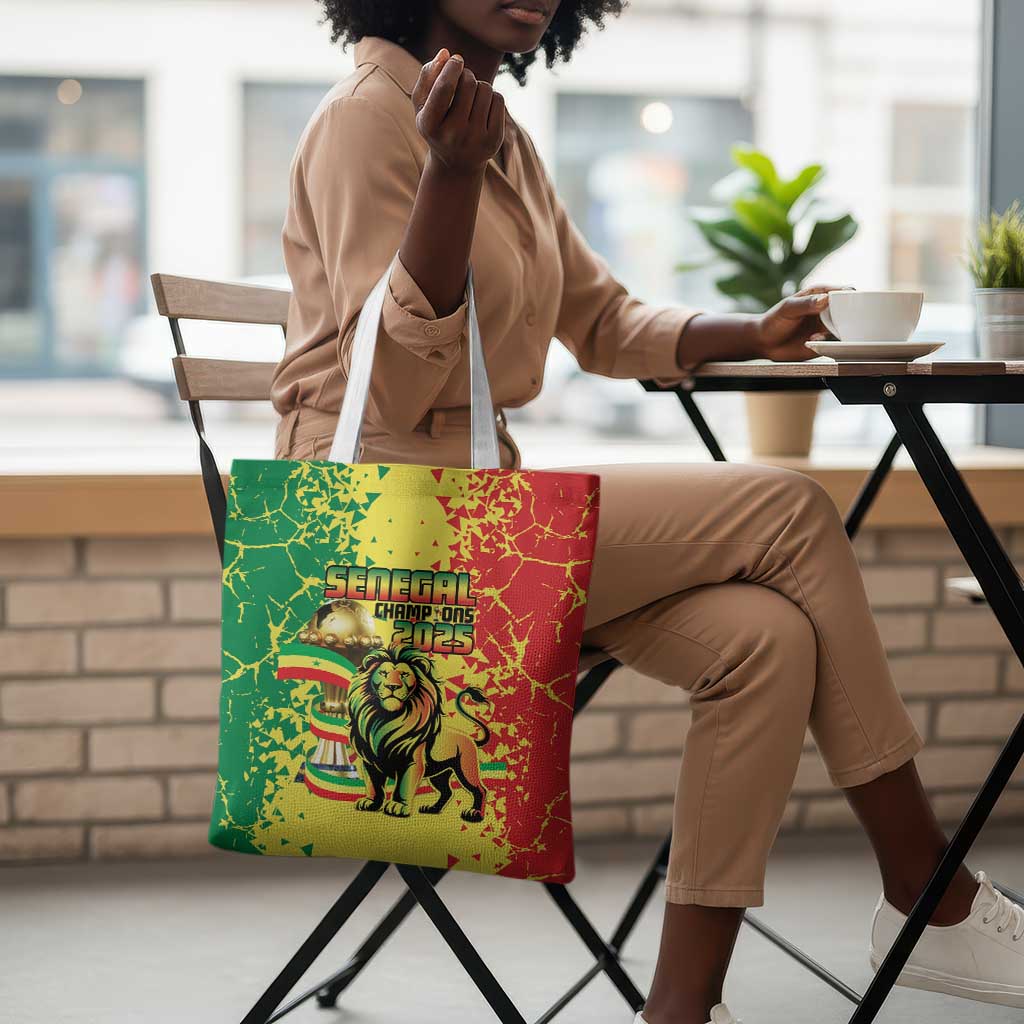 Senegal Football Tote Bag We Are the Champions